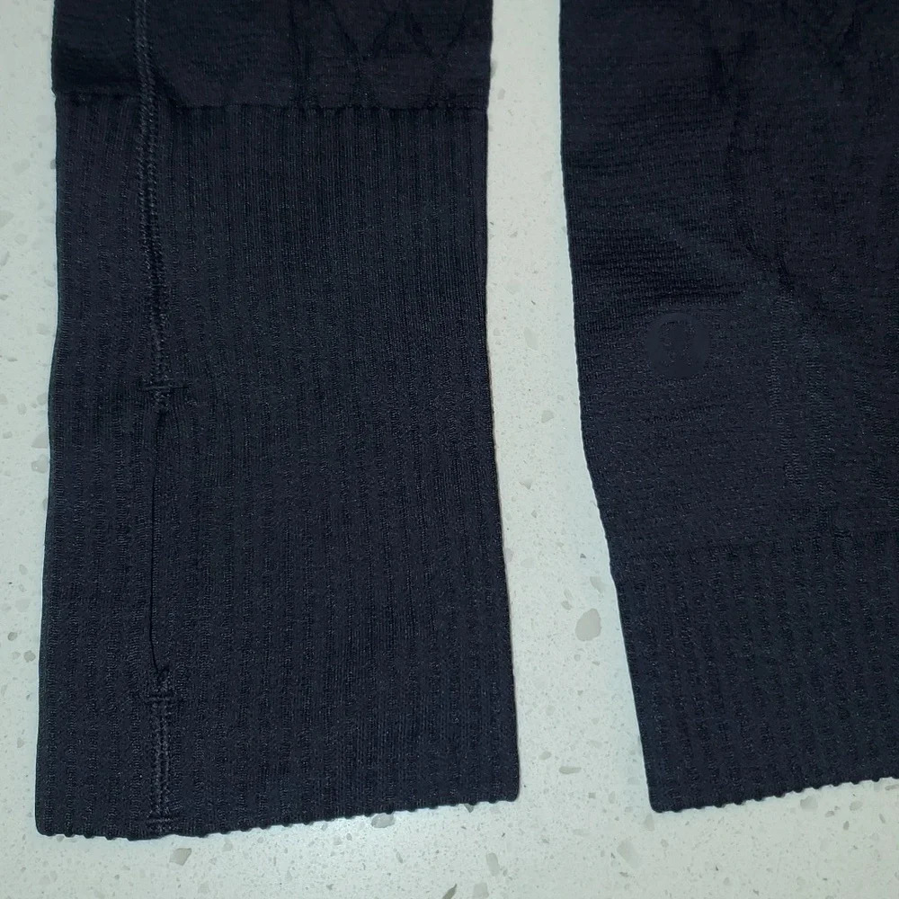 Lululemon Restless Pullover Crewneck Thumbholes Midnight Navy Womens Size 2 NWT - Picture 8 of 16